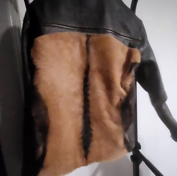 Luxurious Mens custom Biker jacket with ponyhair.. - Picture 5 of 11